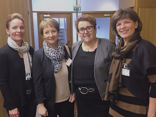 Bilde av Helene Thon, Pia Bråss, Hanni Petersen og Olaug Bollestad
