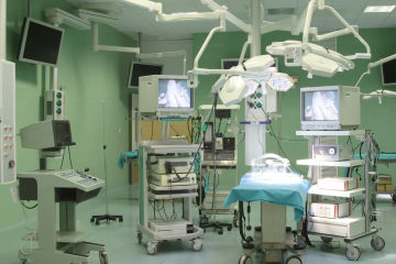 Illustrasjon av operasjonssal