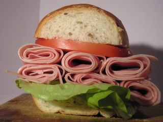Bilde av en sandwich