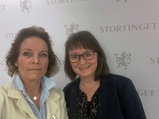 Pia Bråss og Mona Ødegård