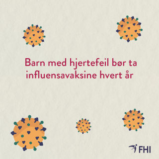 Illustrasjonsbilde: Folkehelseinstituttet anbefaler barn med hjertesykdom å ta influensavaksine
